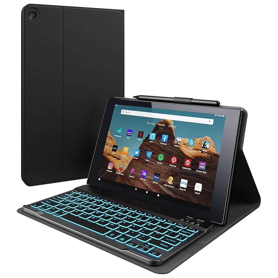 firehd10第9世代 32g Bluetoothキーボード付けます firehd10第9世代 32g Bluetoothキーボード付けます Amazon.co.jp